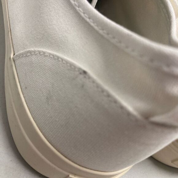 TREAD BY EVERLANE Unisex White Sneakers Female 12.5 Male 10.5 New With Defects - Picture 6 of 10